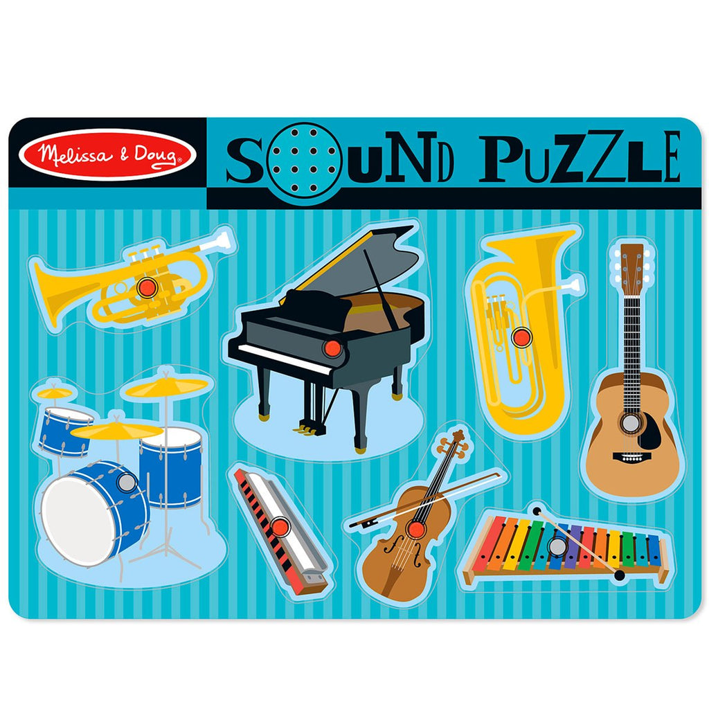 Melissa and Doug Musical Instruments Sound Puzzle Age 2Y+