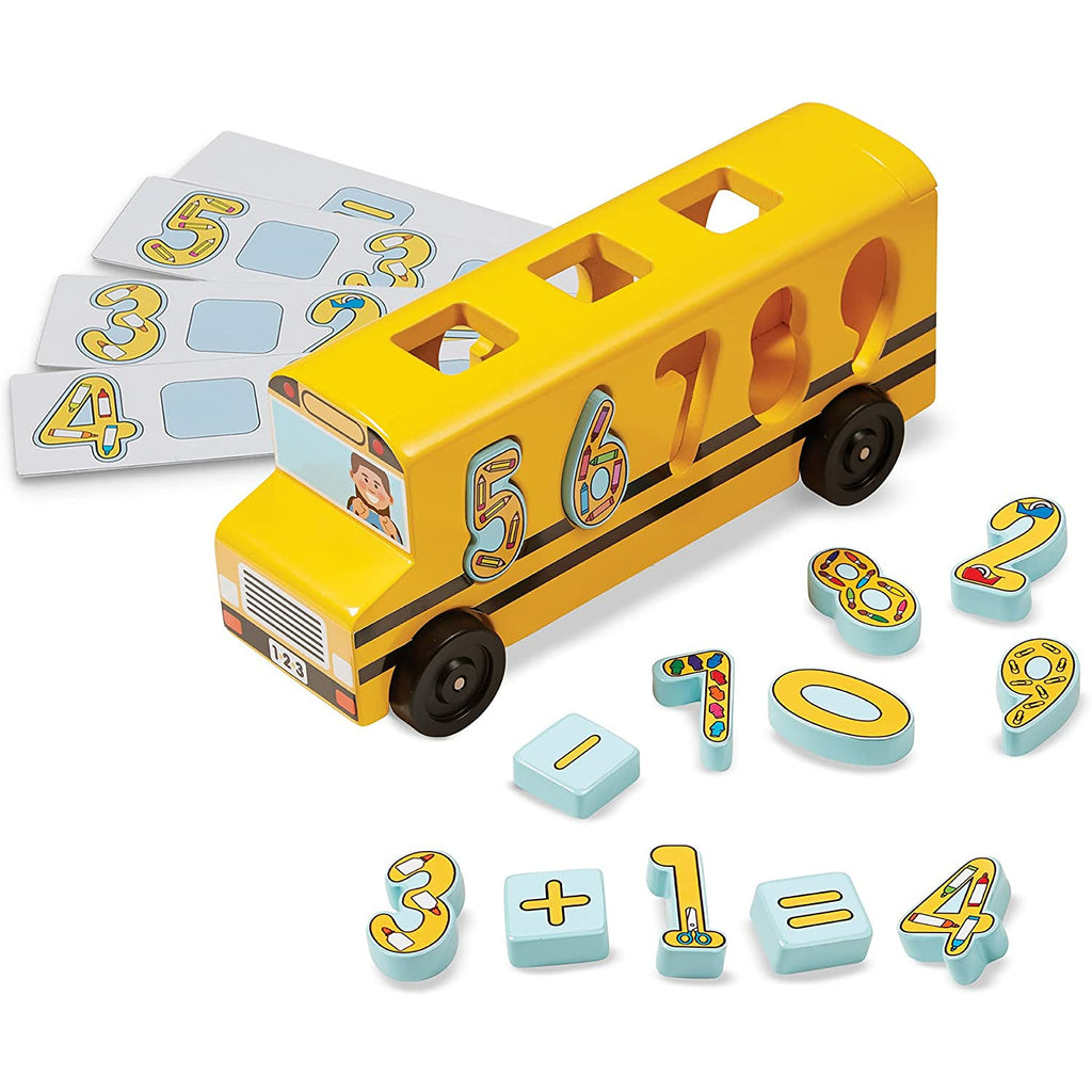 Melissa and Doug Number Matching Math Bus Age 3Y+