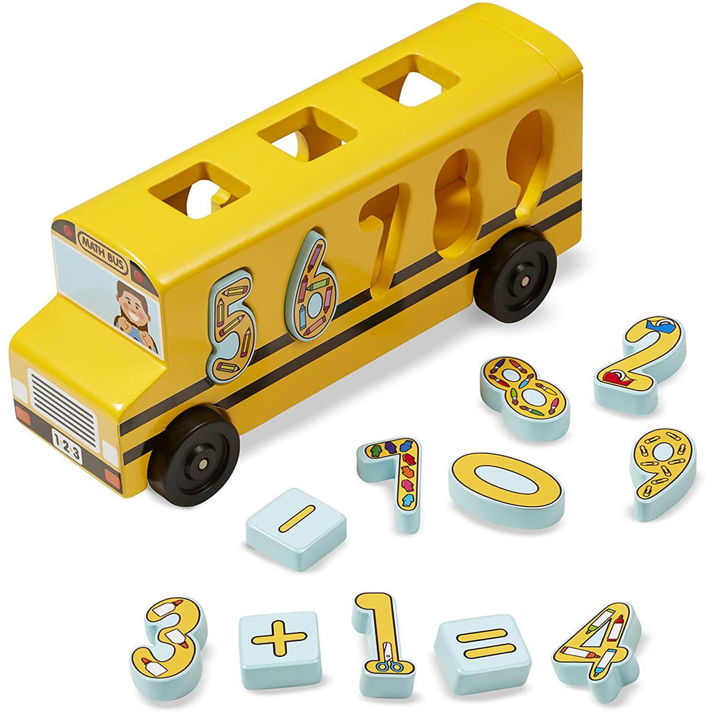 Melissa and Doug Number Matching Math Bus Age 3Y+