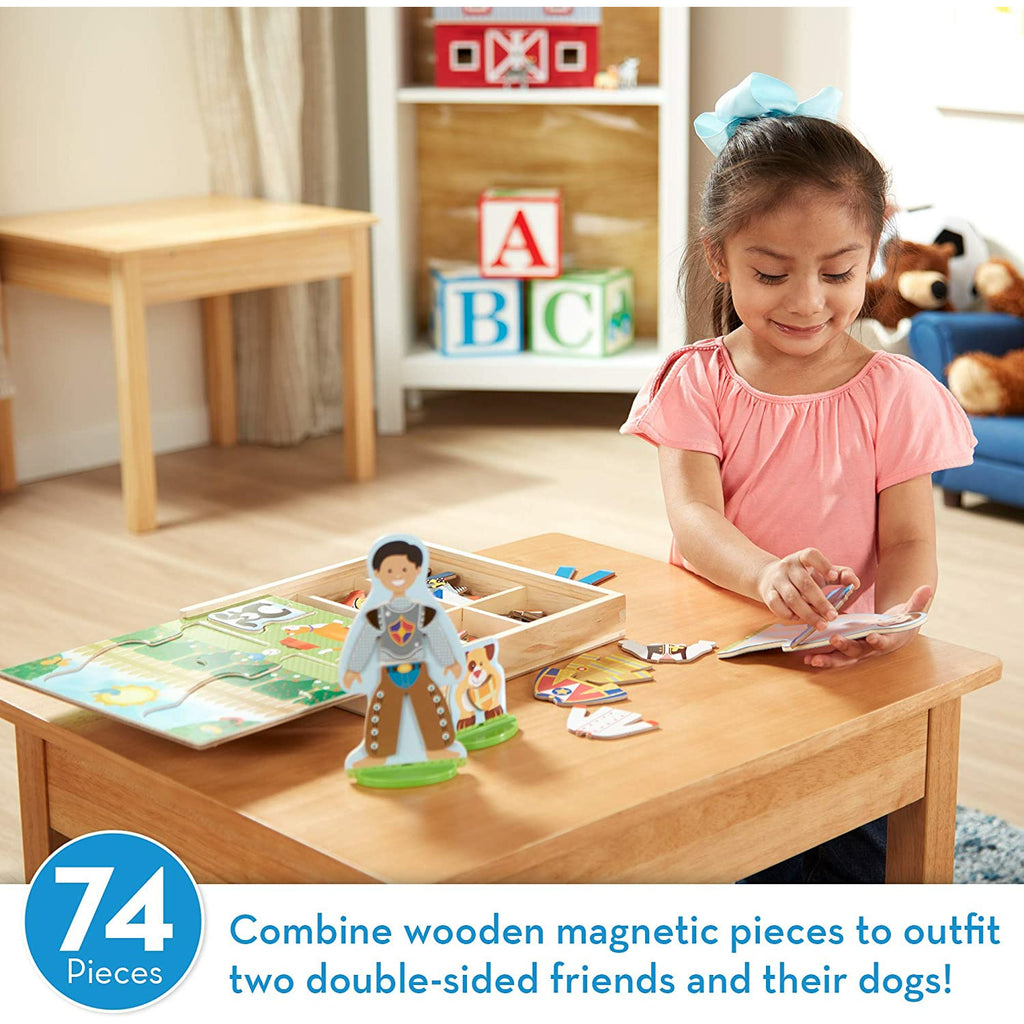 Melissa and Doug Occupations Magnetic Pretend Play Set Age 3Y+