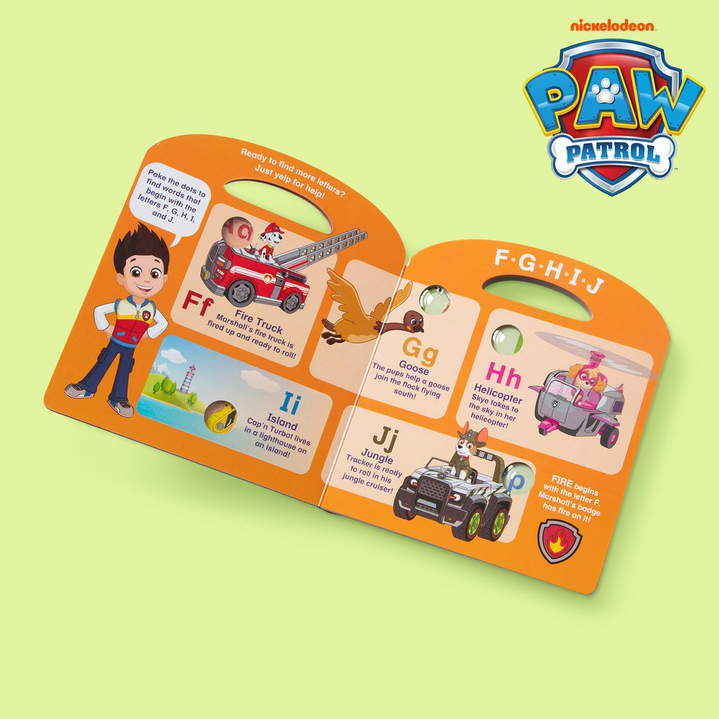 Melissa and Doug Paw Patrol Poke-A-Dot - Alphabet Adventure MulticolorAge: 12 Months & Above