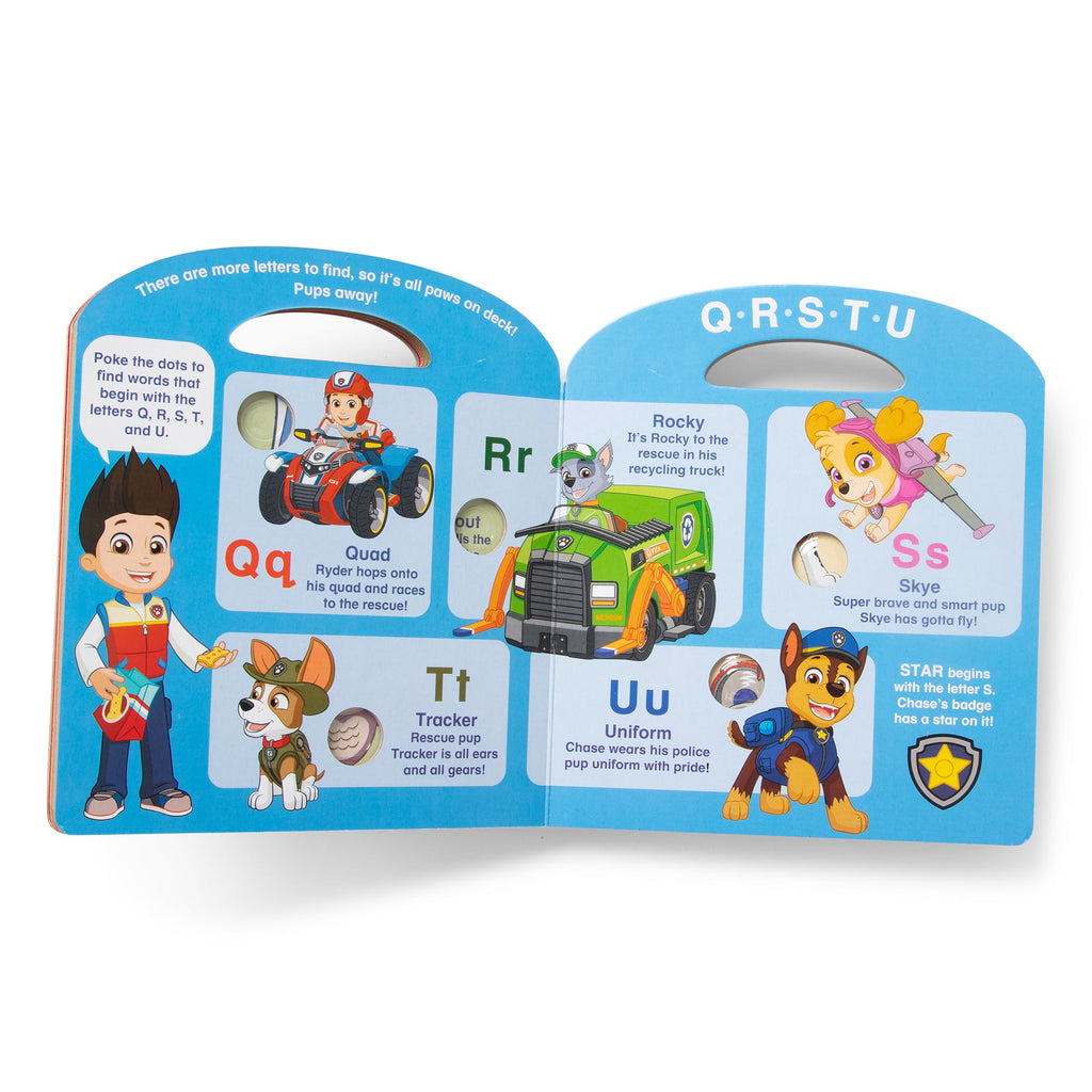 Melissa and Doug Paw Patrol Poke-A-Dot - Alphabet Adventure MulticolorAge: 12 Months & Above