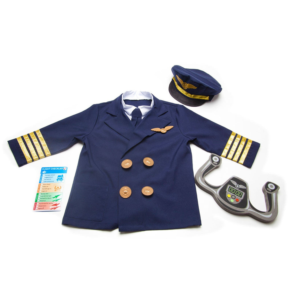 Melissa and Doug Pilot Role Play Set Age 3-6Y