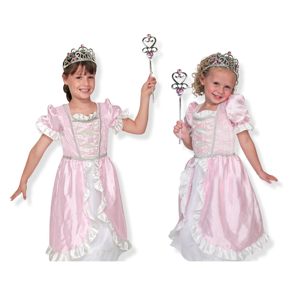Melissa and Doug Princess Costume Roleplay Set Multicolor Age-3 - 6 Years