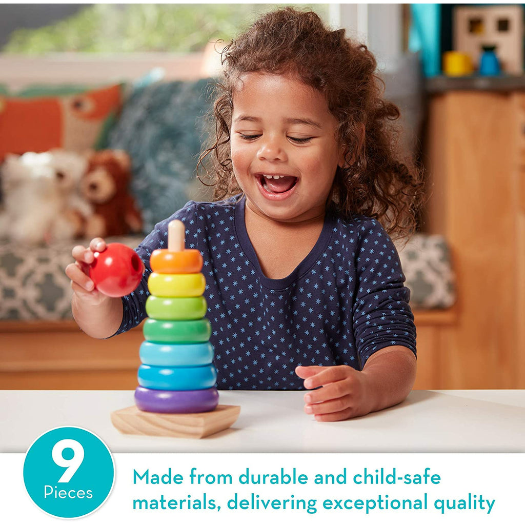 Melissa and Doug Rainbow Stacker Age 18m+