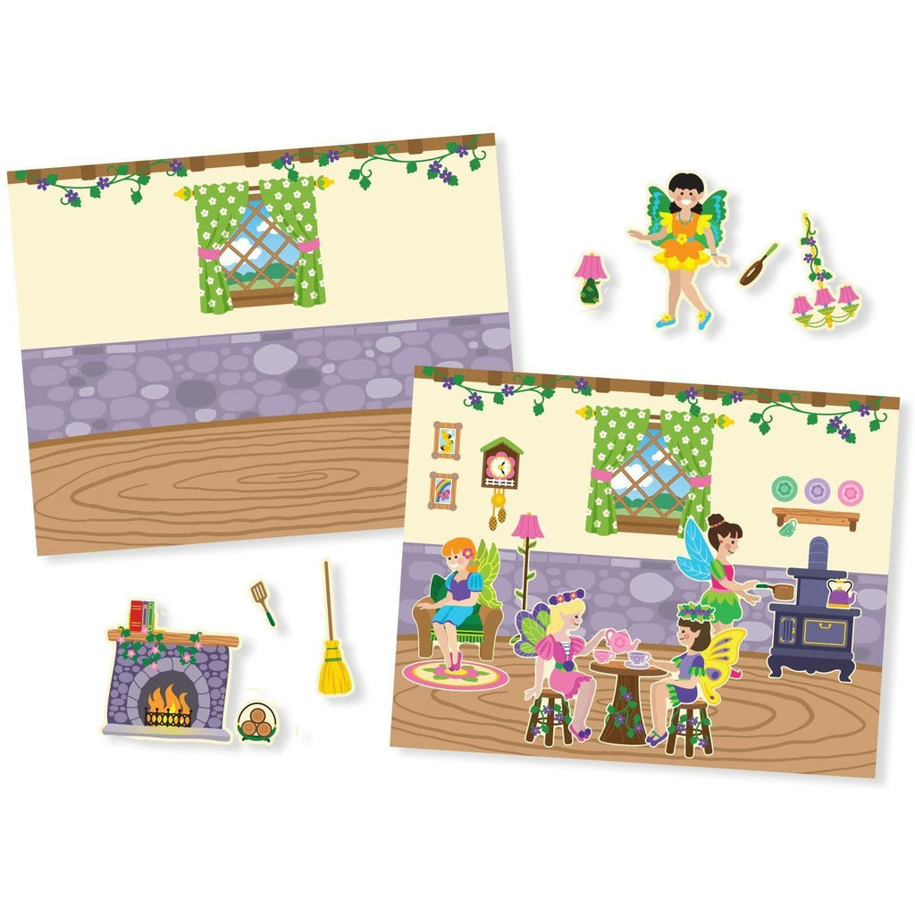 Melissa and Doug Reusable Sticker Pad - Fairies Age 3Y+