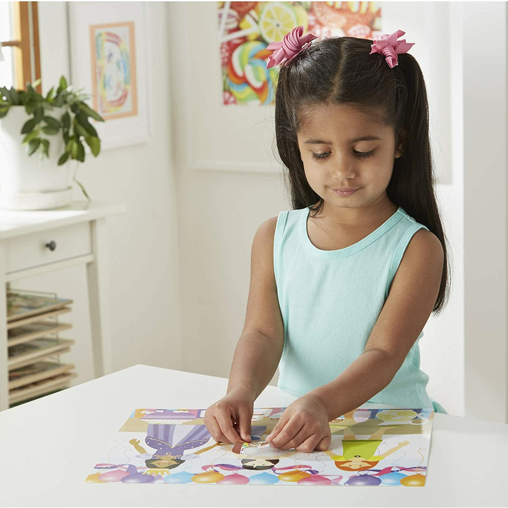 Melissa and Doug Reusable Sticker Pad - Dress-Up Age 3Y+