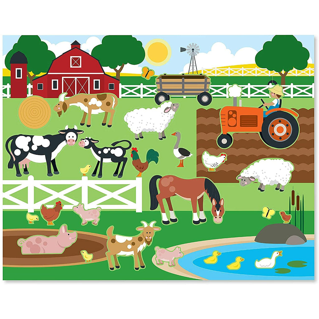 Melissa and Doug Reusable Sticker Pad - Habitats Age 3Y+