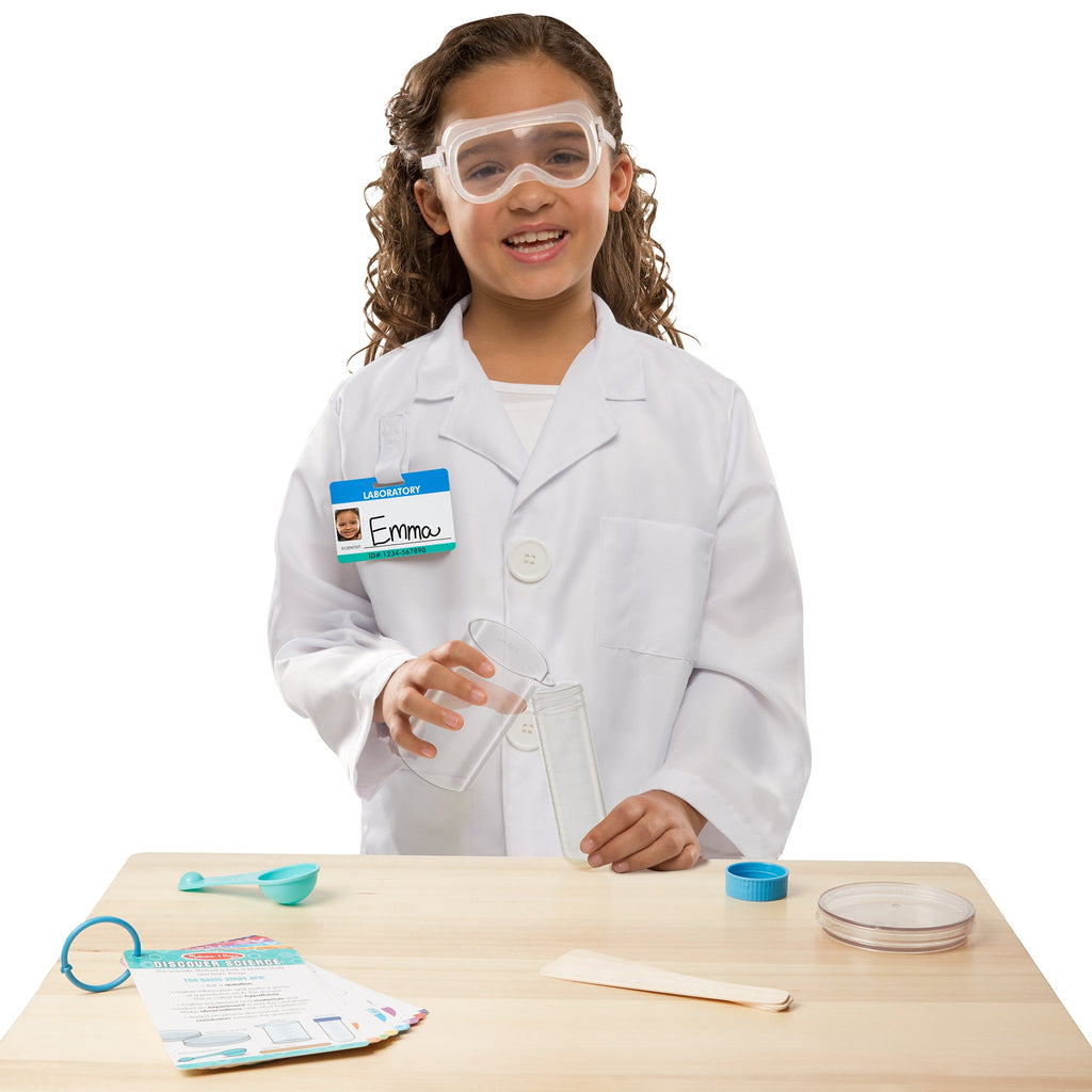Melissa and Doug Scientist Costume Roleplay Set Multicolor Age-5 Years & Above