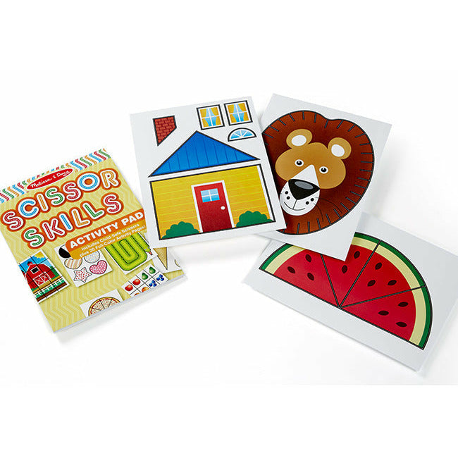 Melissa and Doug Scissor Skill Activity Pad Multicolor Age-4 Years & Above
