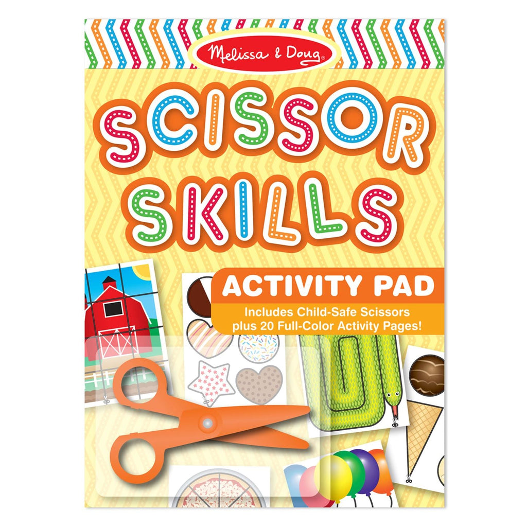 Melissa and Doug Scissor Skill Activity Pad Multicolor Age-4 Years & Above