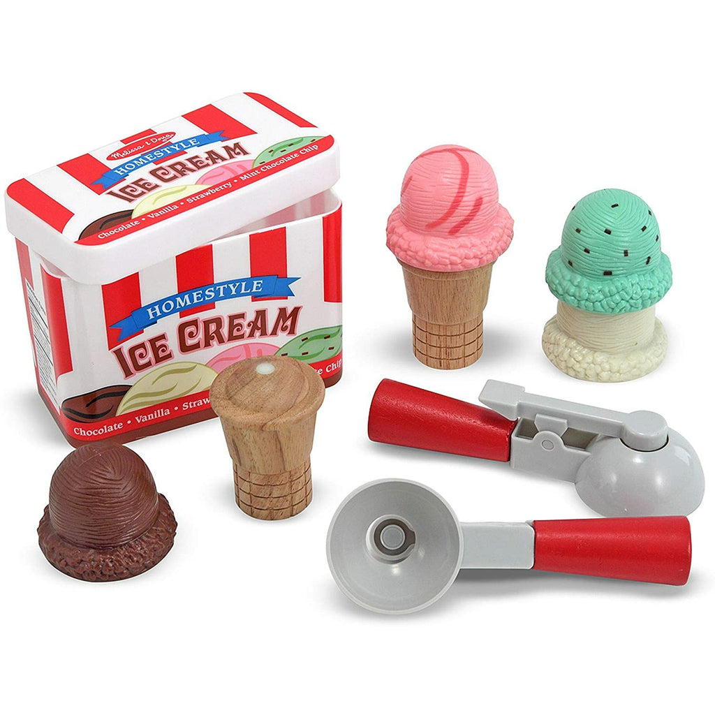 Melissa and Doug Scoop & Stack Ice Cream Cone Playset Age 3Y+