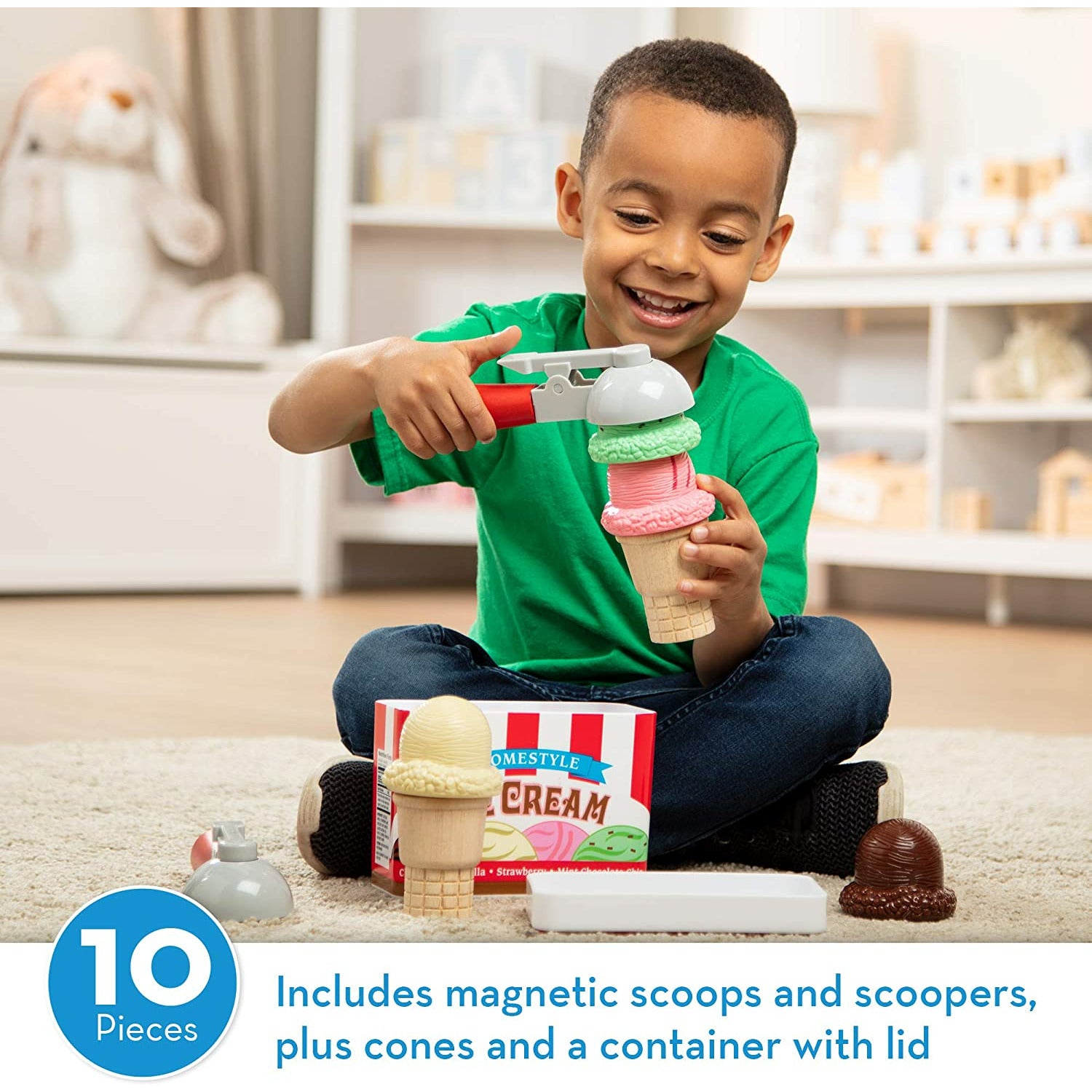 Melissa and doug scoop and stack discount