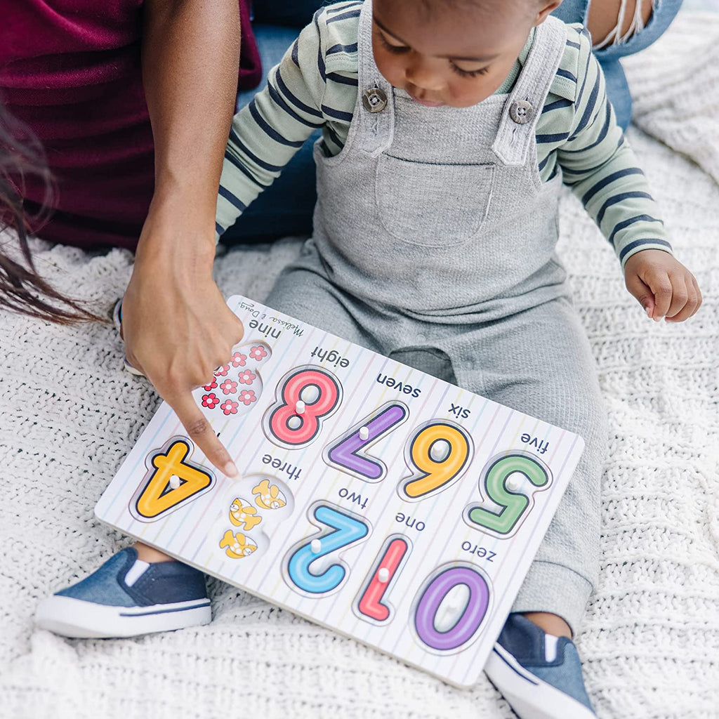 Melissa and Doug See-Inside Numbers Peg Age 2Y+