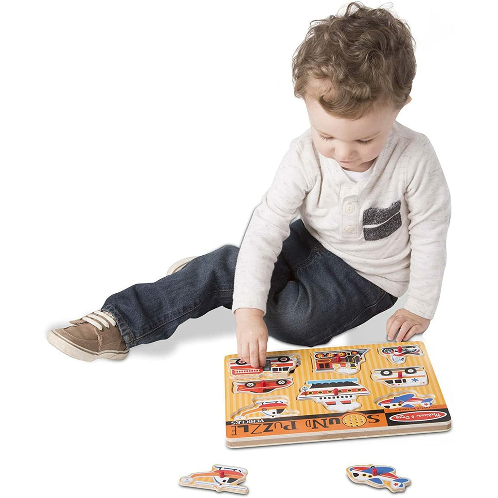 Melissa and Doug Vehicles Sound Puzzle Age 2Y+