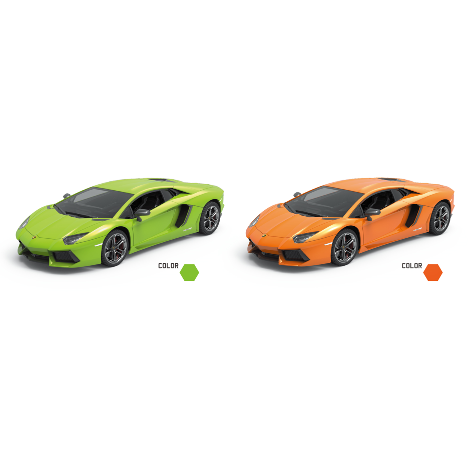Lamborghini Adventador  with 1:18 Scale Toy Car with Remote Control Assorted Age- 5 Years & Above
