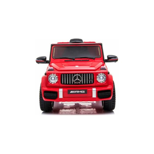 Mercedes Benz Red AMG Classy Ride On Jeep with 12 V + 4.5 AH Battery Age- 2 Years to 5 Years