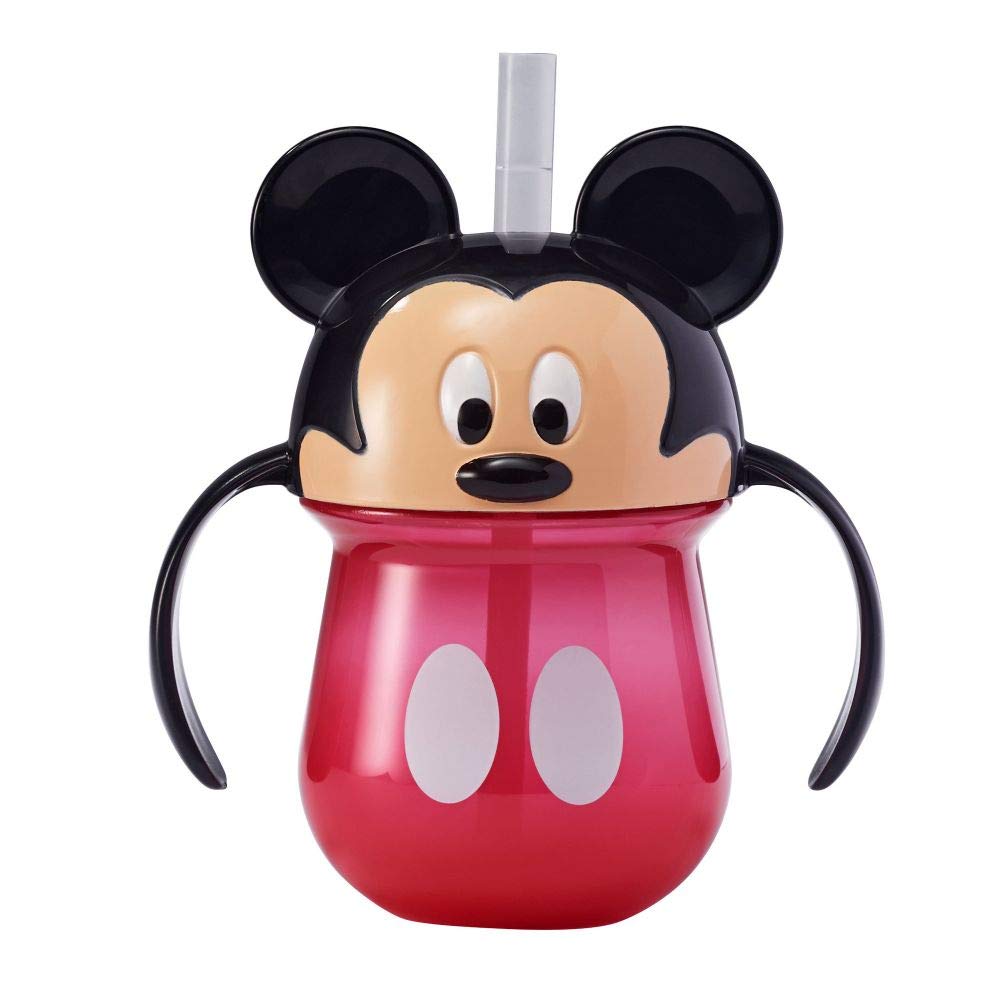 Mickey 7Oz Straw Trainer Cup Red Age  9 Months & Above
