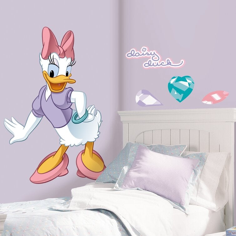 Roommates Mickey & Friends - Daisy Duck Peel & Stick Giant Wall Decal Kids
