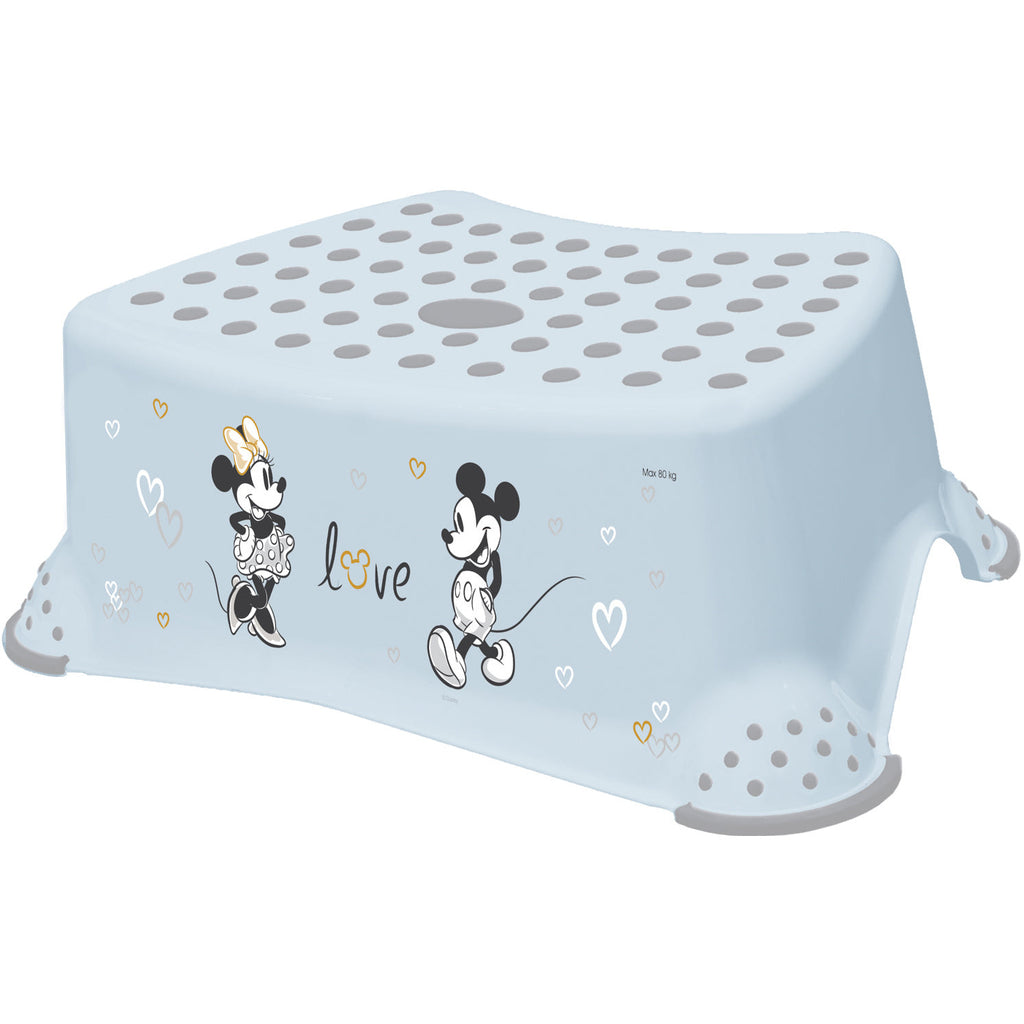 Mickey Mouse Step Stool With Anti-Slip-Function Blue Age- 18 Months & Above