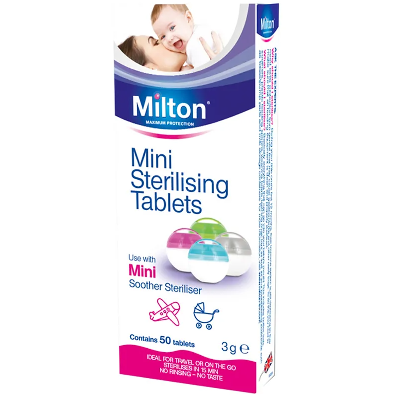 Milton Mini Sterilising Tablets - 50 Pieces