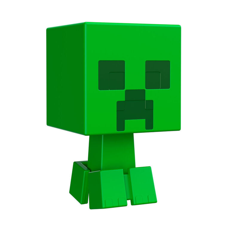 Minecraft Mob Head Minis Creeper Alex Action Figure Green Hdv64/79 Age- 6 Years & Above