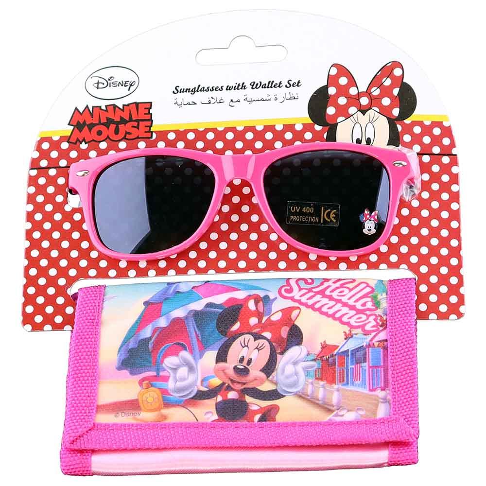 Disney Minnie Kids Girls Sunglasses With Wallet Set Kids