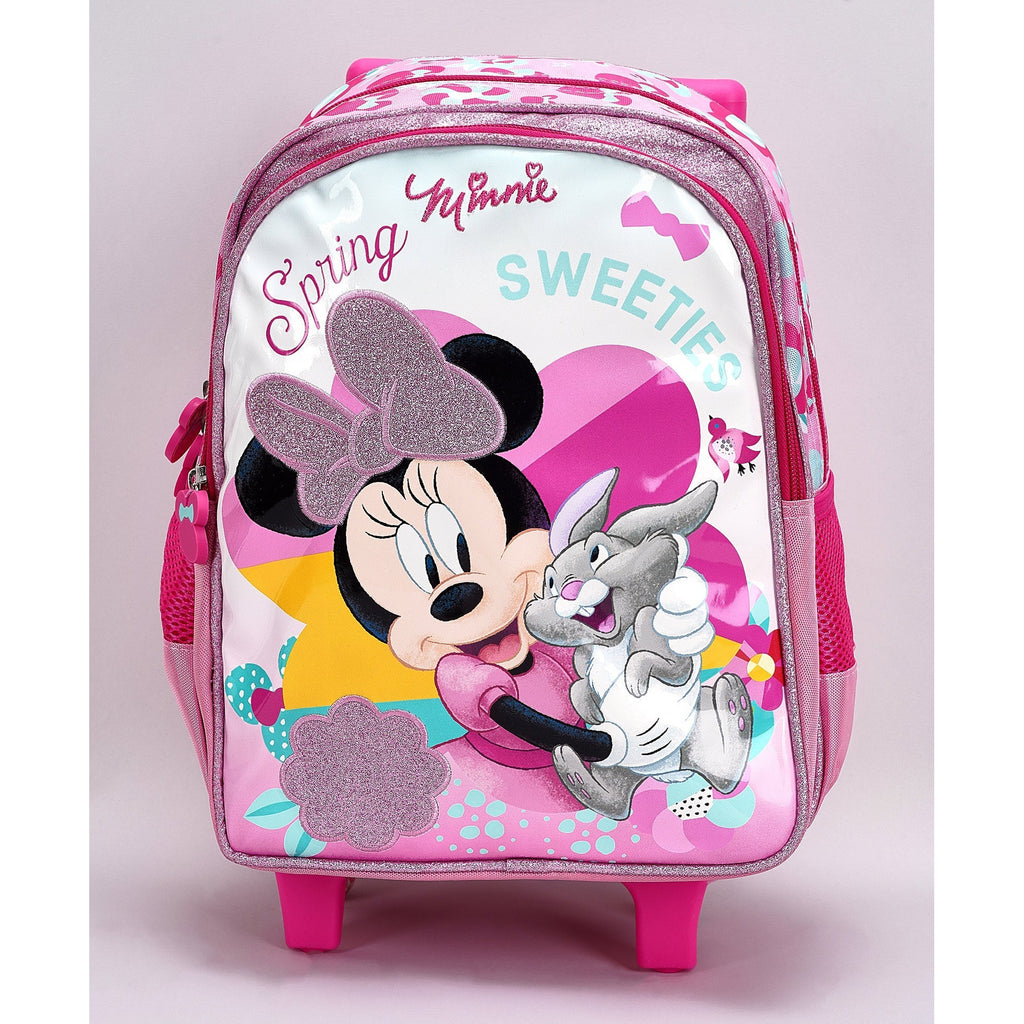 Minnie Mouse Spring Sweeties 13- inch Trolley bag Age- 4 Years to 6 Years