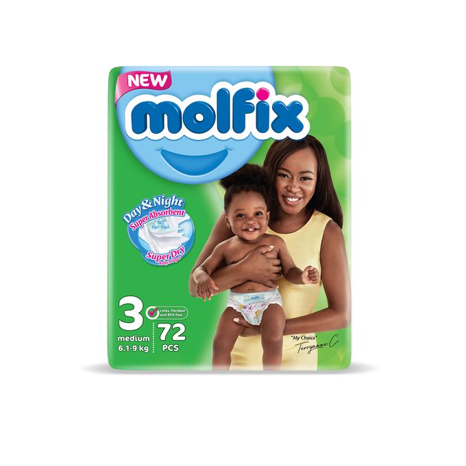 Molfix Midi Diaper Medium 72 pack