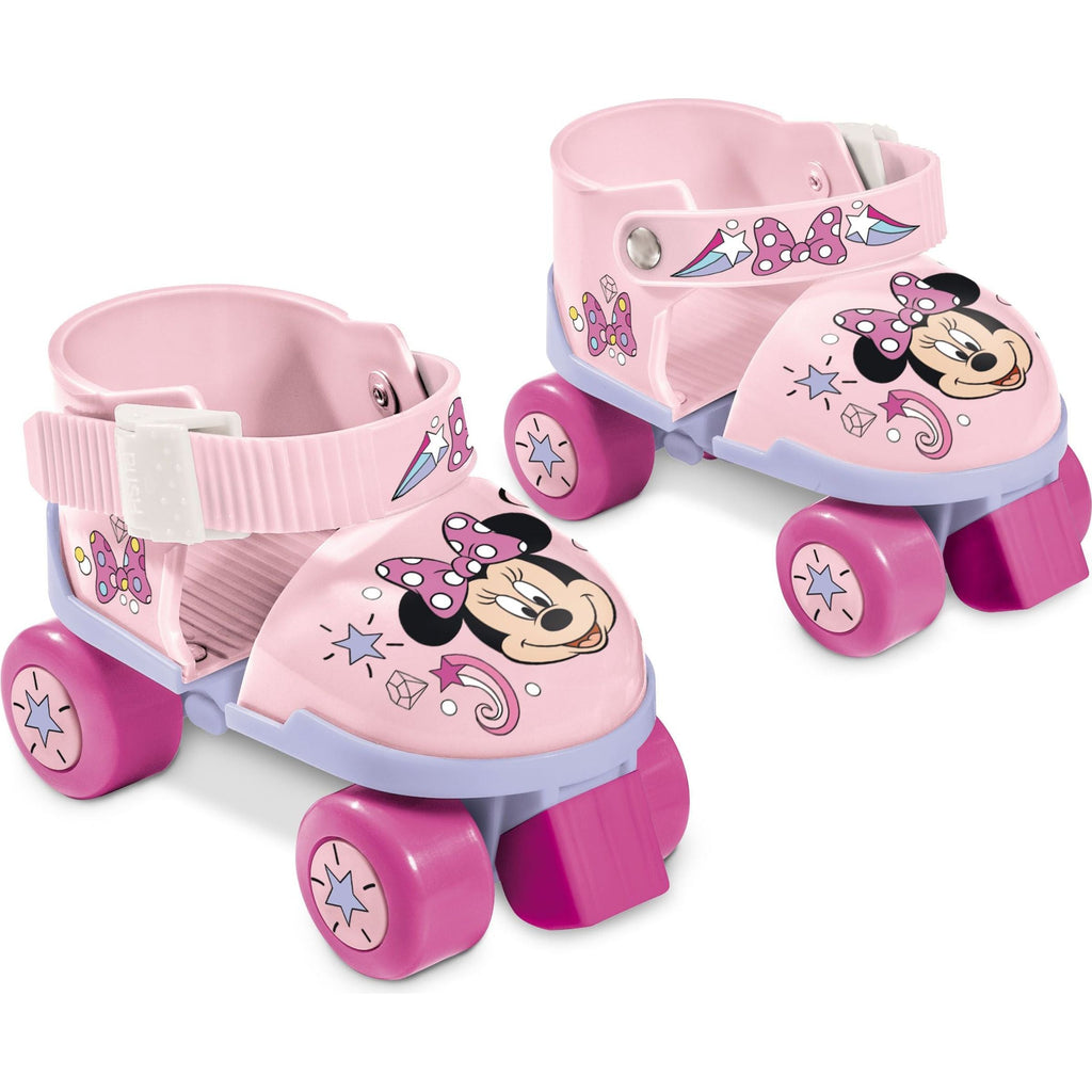 Mondo Minnie Mouse 4 Wheels Adjustable Roller Skates (Size: 22-29 ) Pink Age- 3 Years & Above