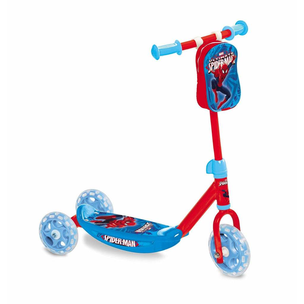 Mondo Scooter My 1St Spiderman 3 Wheels + Bag Blue/Red Age-2 Years & Above