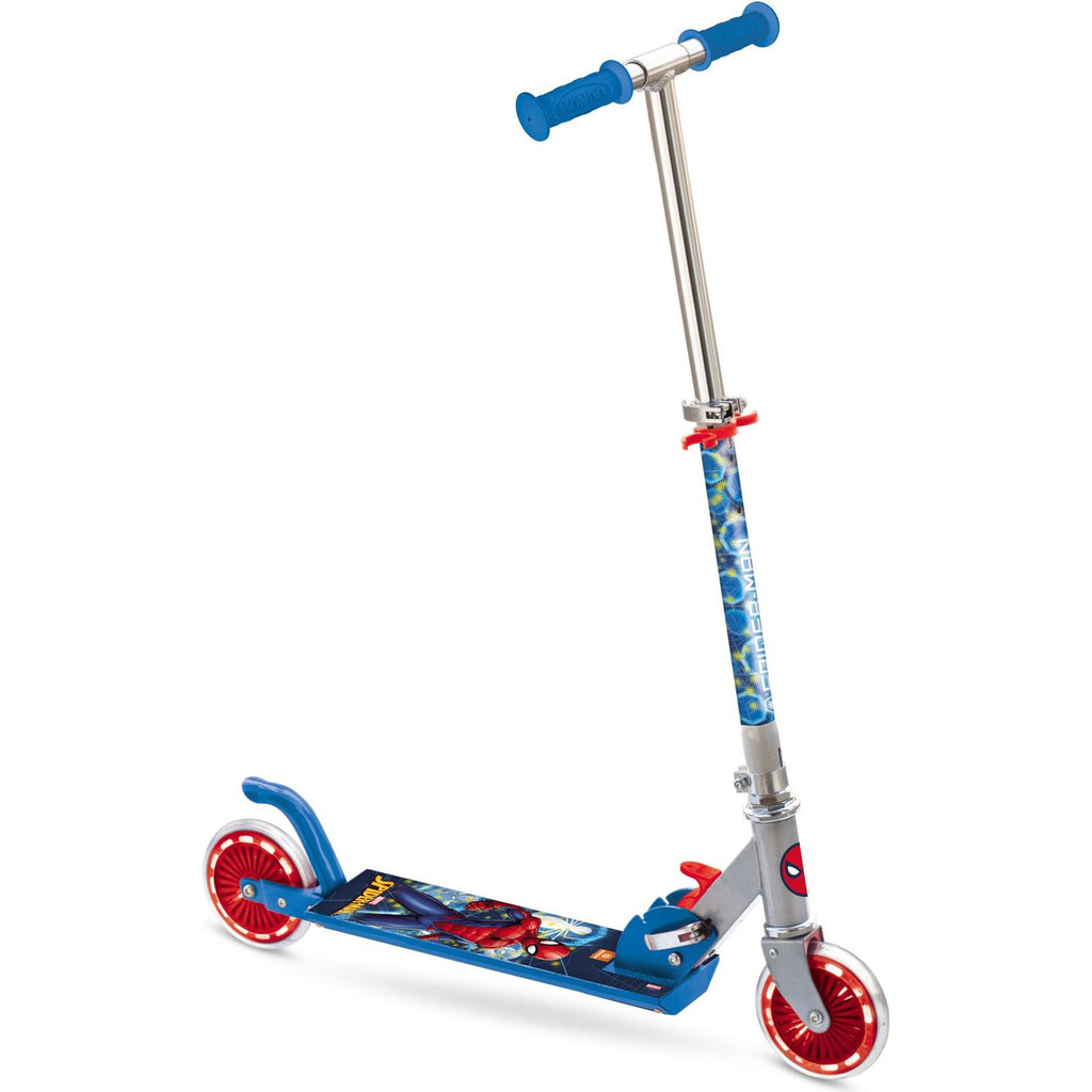 Mondo Spiderman 2 Wheeled Scooter Blue Age- 5 Years & Above