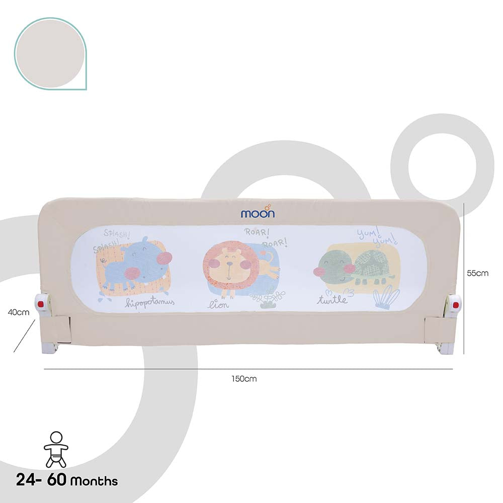 Moon Sequr-Bed Rail-Beige-Br002 Age- 2 Years to 5 Years