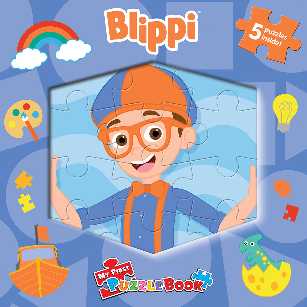 Moonbug Blippi My First Puzzle Book Age- 3 Years & Above
