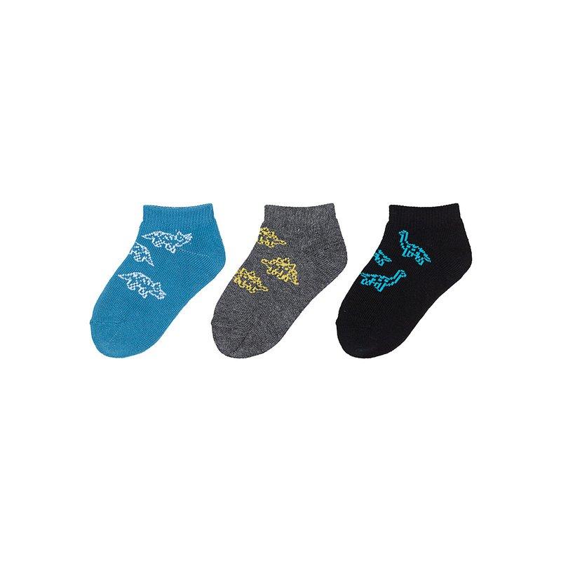 Mothercare Dino Socks - 3 Pack Multicolor Boy