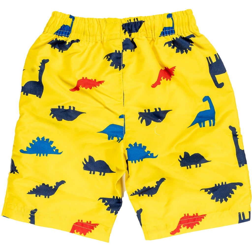 Mothercare Dinosaur Printed Swim Shorts Yellow B463 Age  3 Years to 4 Years