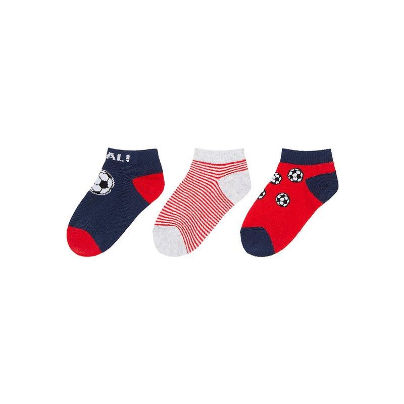 Mothercare Goal Socks - 3 Pack Multicolor Boy