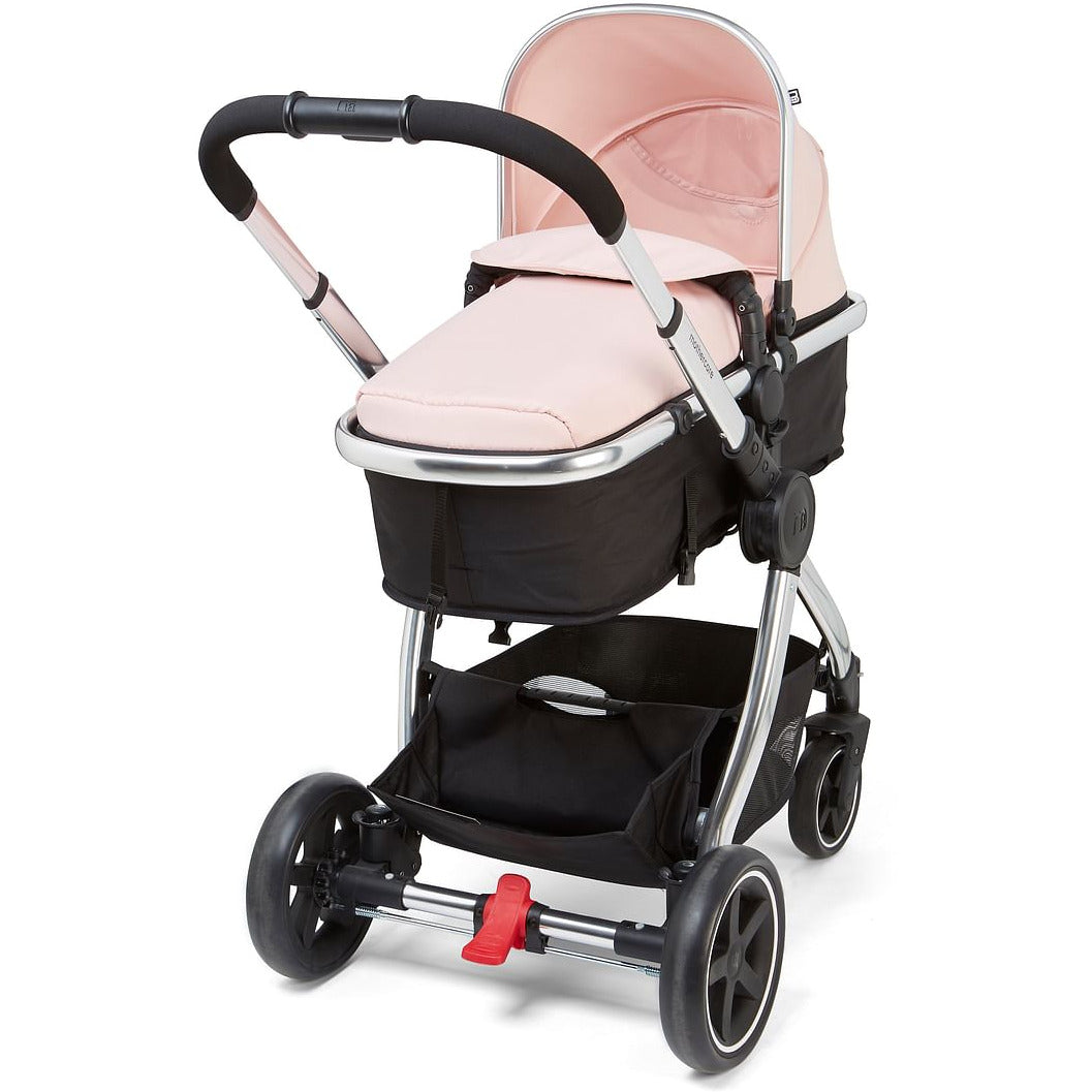 Mothercare Journey 4 Wheel Pushchair Stroller Carseat Chrome