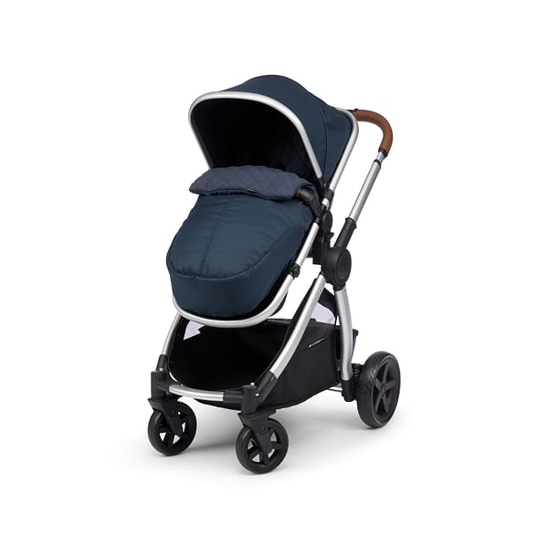 Mothercare Journey 4 Wheel Pushchair Stroller Eclipse Navy Age- Newborn & Above (Holds upto 15 kgs)
