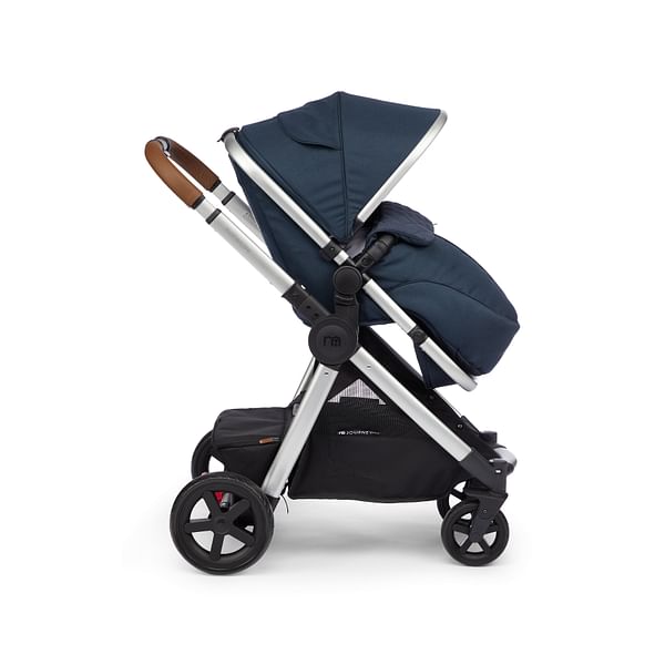 Mothercare Journey 4 Wheel Pushchair Stroller Eclipse Navy Age- Newborn & Above (Holds upto 15 kgs)