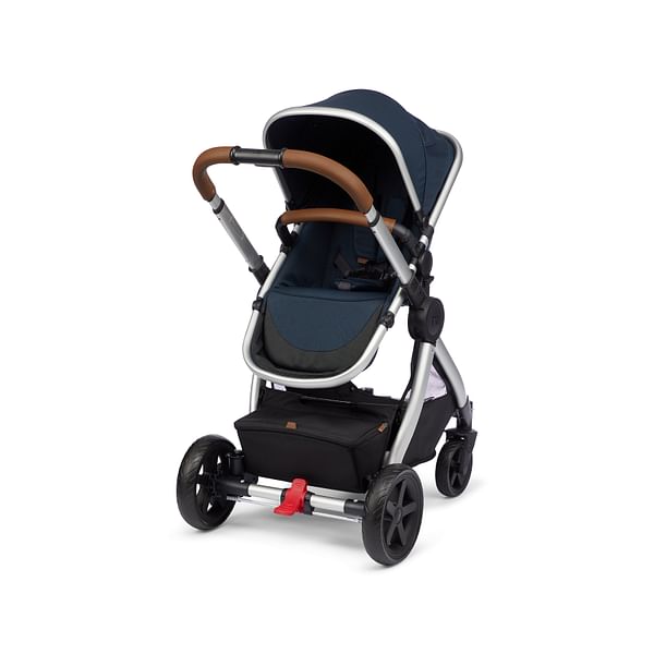 Mothercare Journey 4 Wheel Pushchair Stroller Eclipse Navy Age- Newborn & Above (Holds upto 15 kgs)