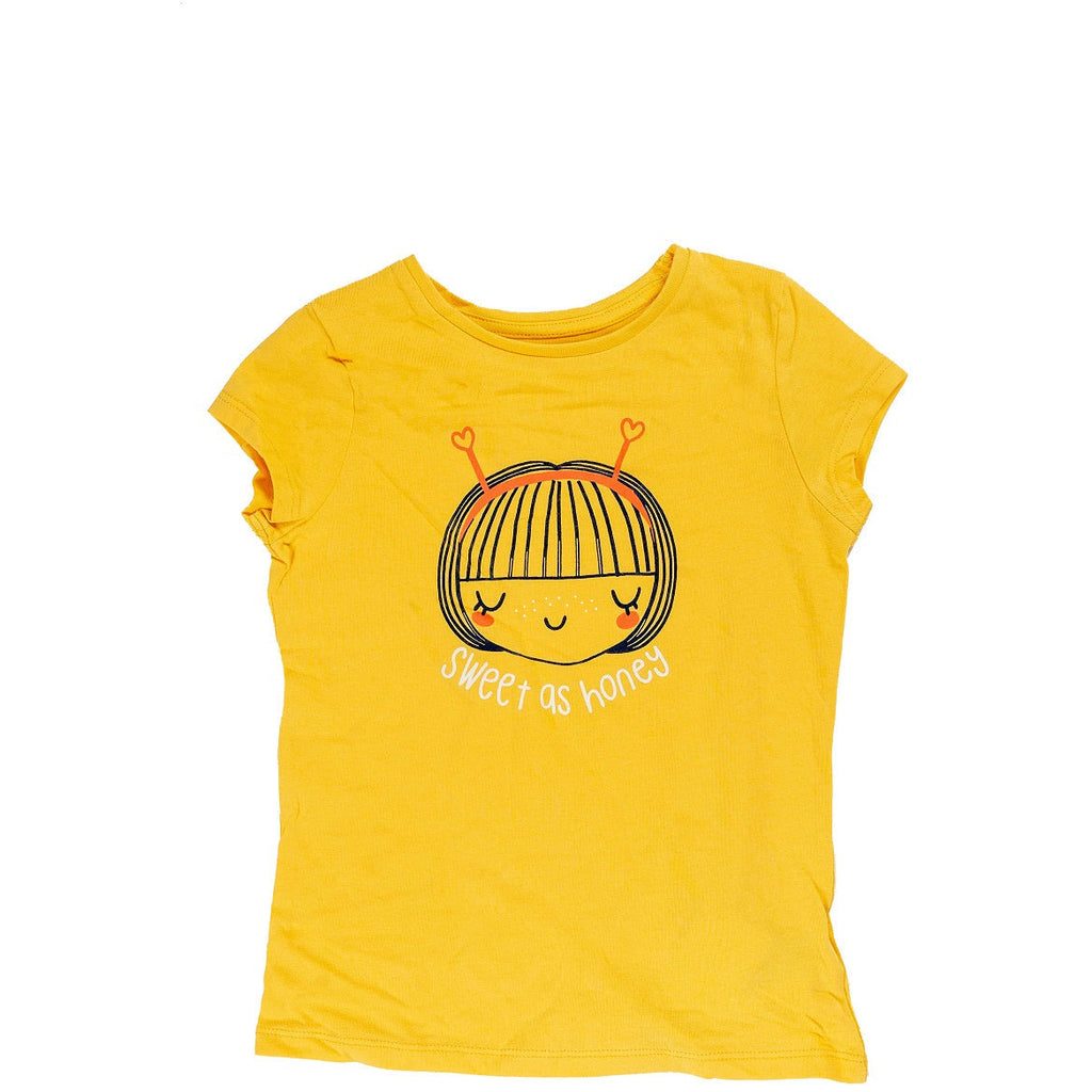 Mothercare Mid West Sweet As Honey T Shirt Mustard C121 Age- 9 Months to 6 Years