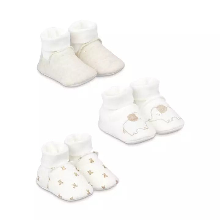 Sock top hot sale baby booties