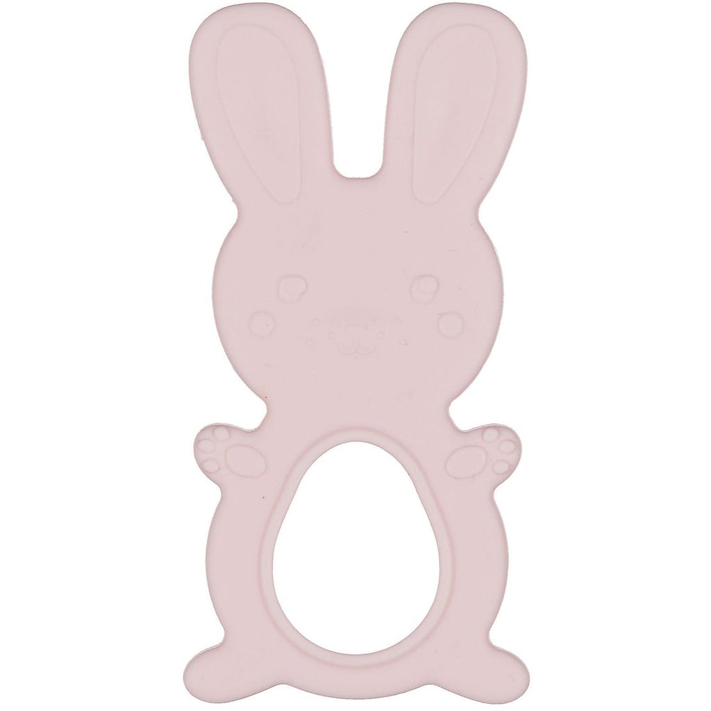 Mothercare Rabbit Silicone Teether Pink Age- 6 Months & Above