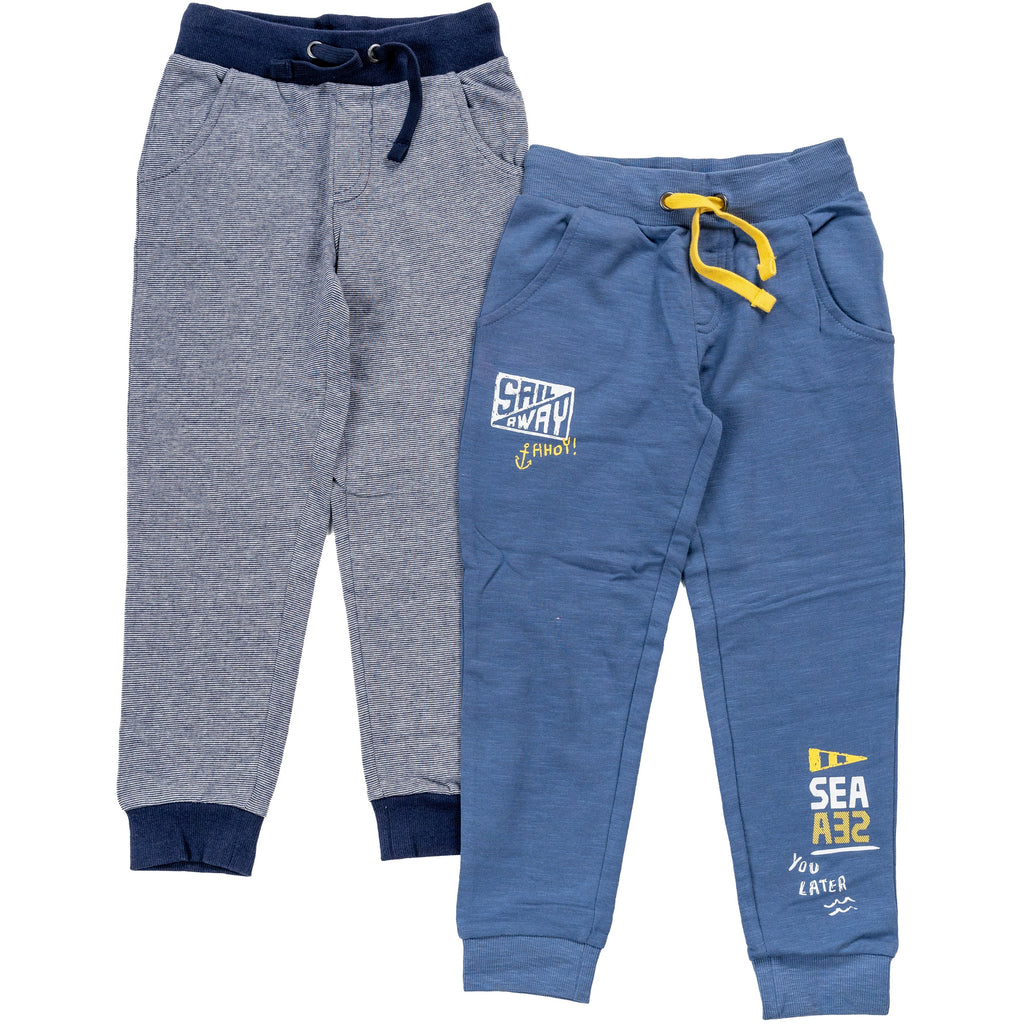 Mothercare Sailing Tales Sail Away Trouser Set of 2 Multicolor C600 Age- 2 Years to 10 Years