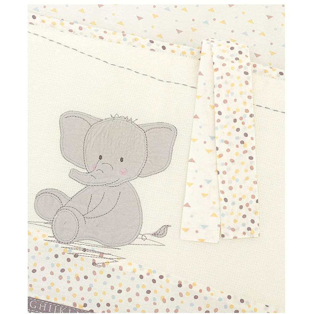 Mothercare Teddy Toy Box Long Cot Bumper Beige Age- Newborn & Above