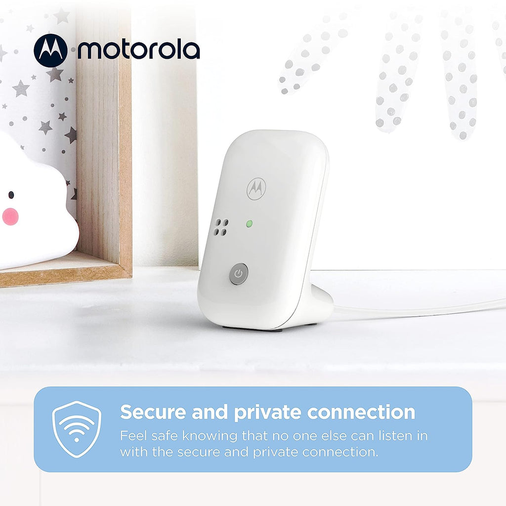 Motorola   PIP10 Audio Baby Monitor White/Black Age Newborn & Above