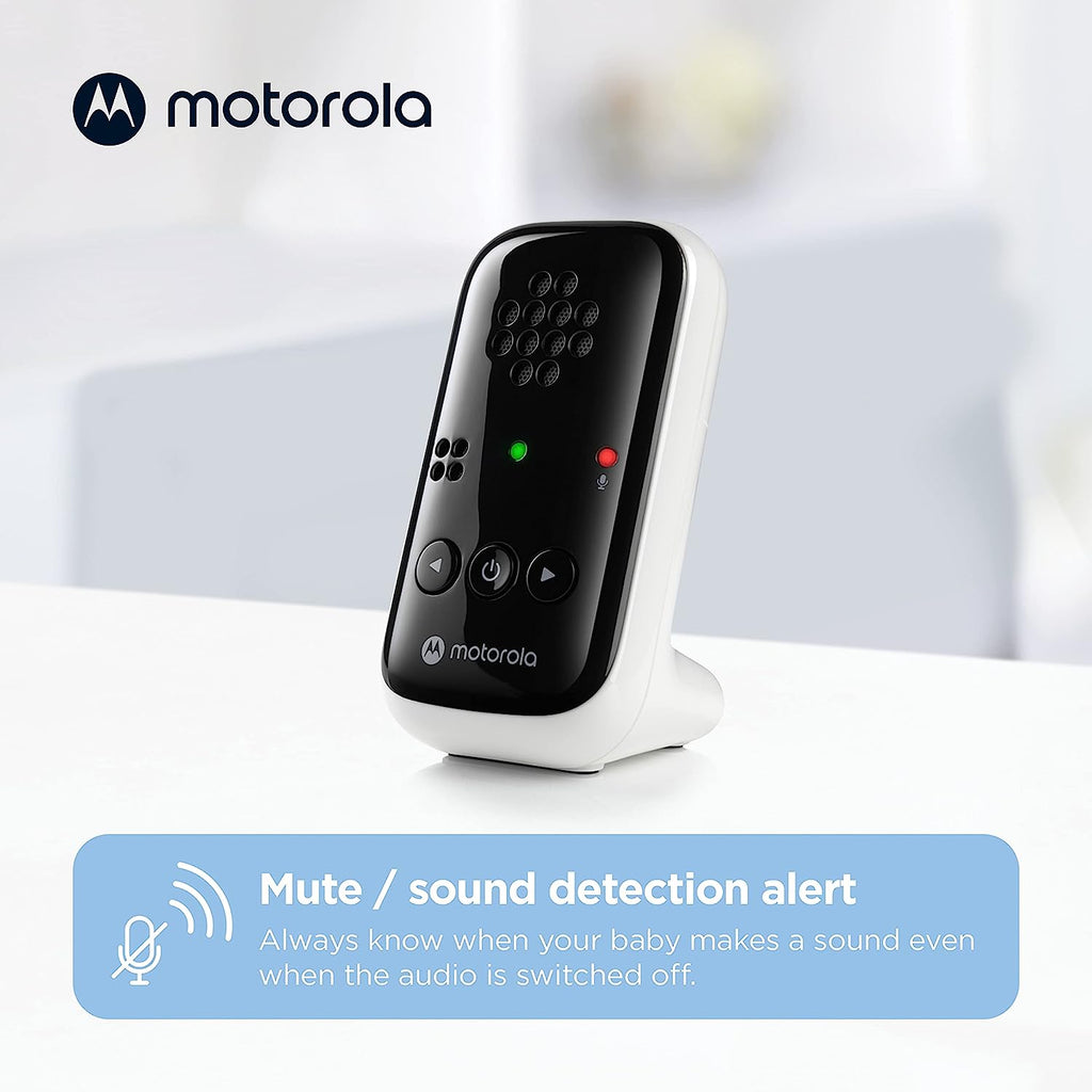 Motorola   PIP10 Audio Baby Monitor White/Black Age Newborn & Above