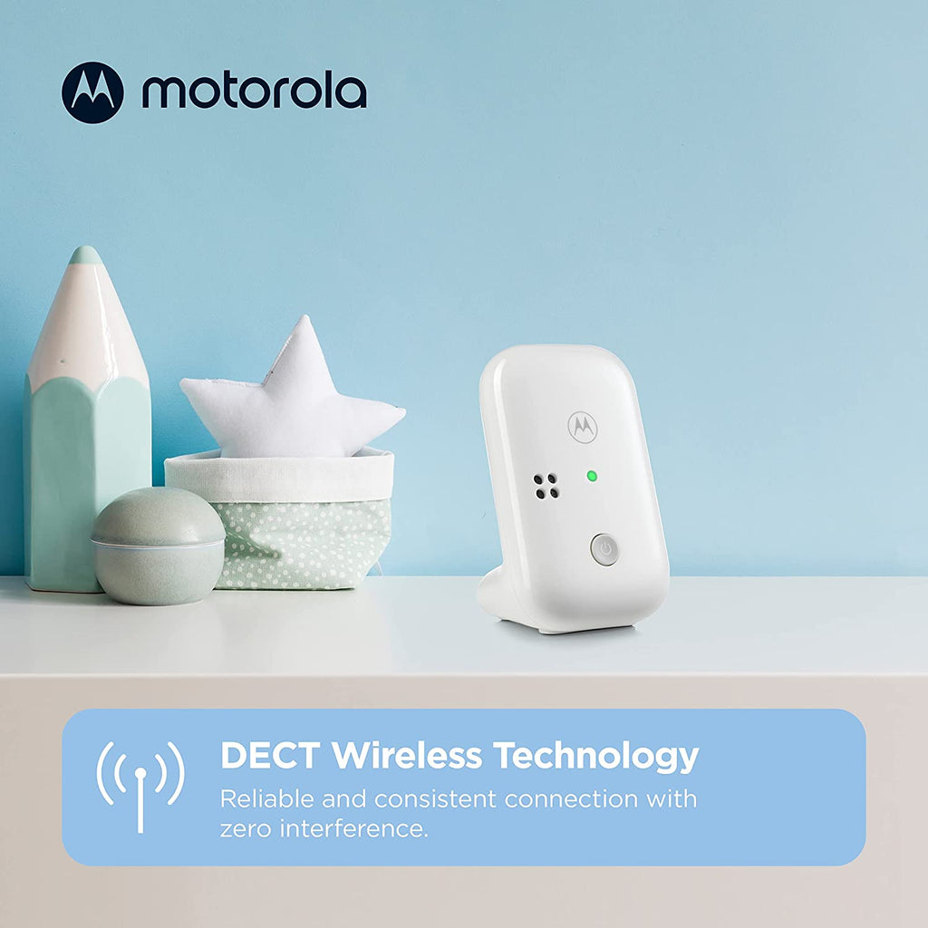 Motorola   PIP10 Audio Baby Monitor White/Black Age Newborn & Above