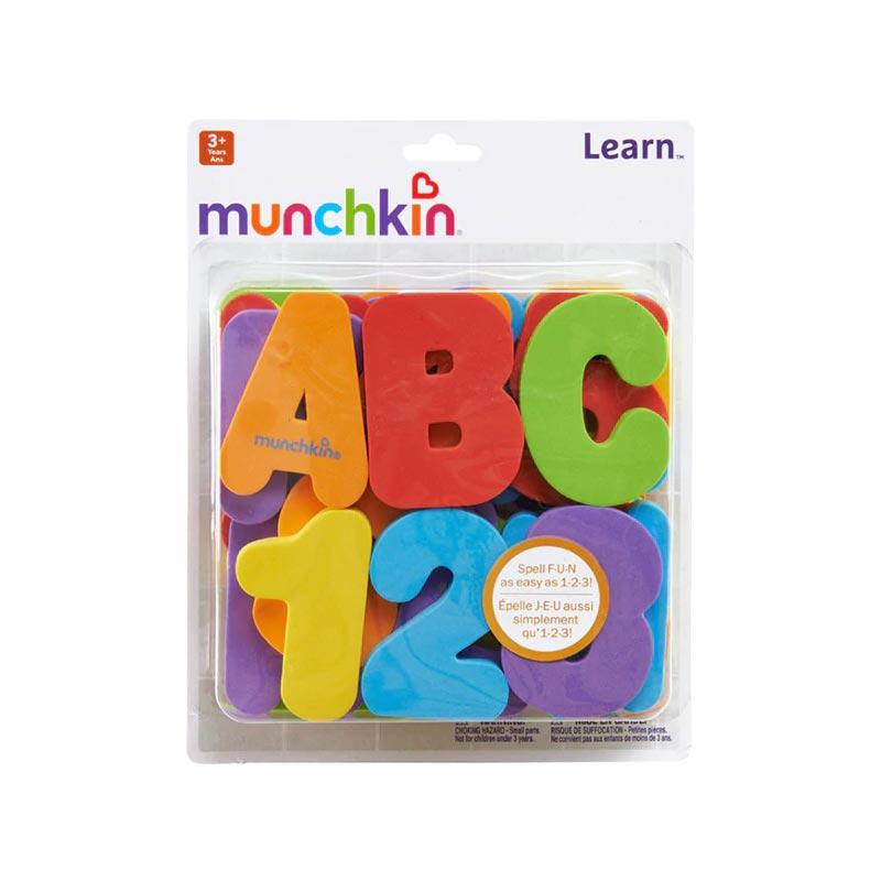 Munchkin - Learn Bath Letters And Numbers (Boy) Age 3Y+